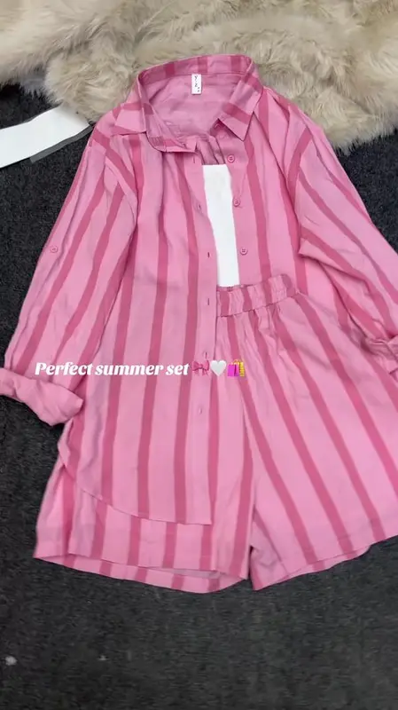 pink-striped-cotton-co-ord-set